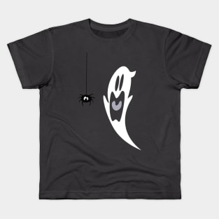 Halloween Wimpy Ghost Kids T-Shirt